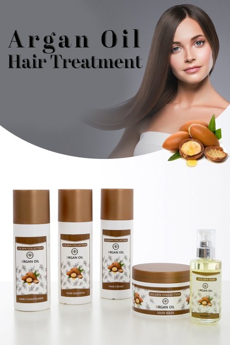 علاج الشعر - Argan Treatment / باكيج كامل ٥ قطع